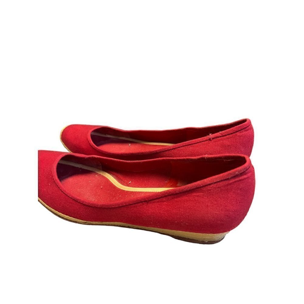 Steven By Steve Madden Bystro Red Flats - image 3